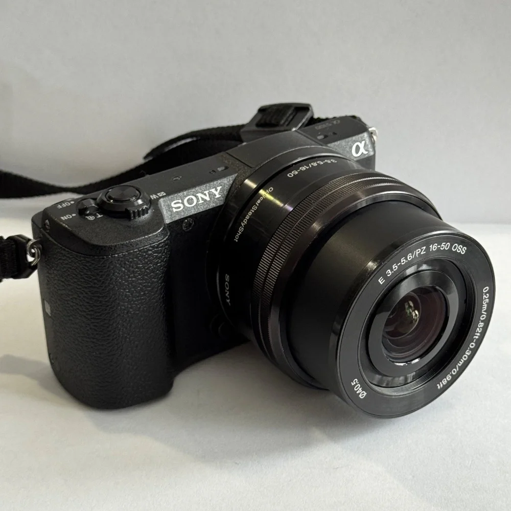 Sony a5100 *BUNDLE* 16-50mm Lens Camera with 3-Inch Flip Up LCD w/accessories